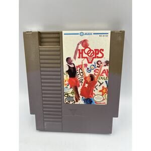 Hoops (Nintendo NES, 1989) Game Only | Tested | Authentic
